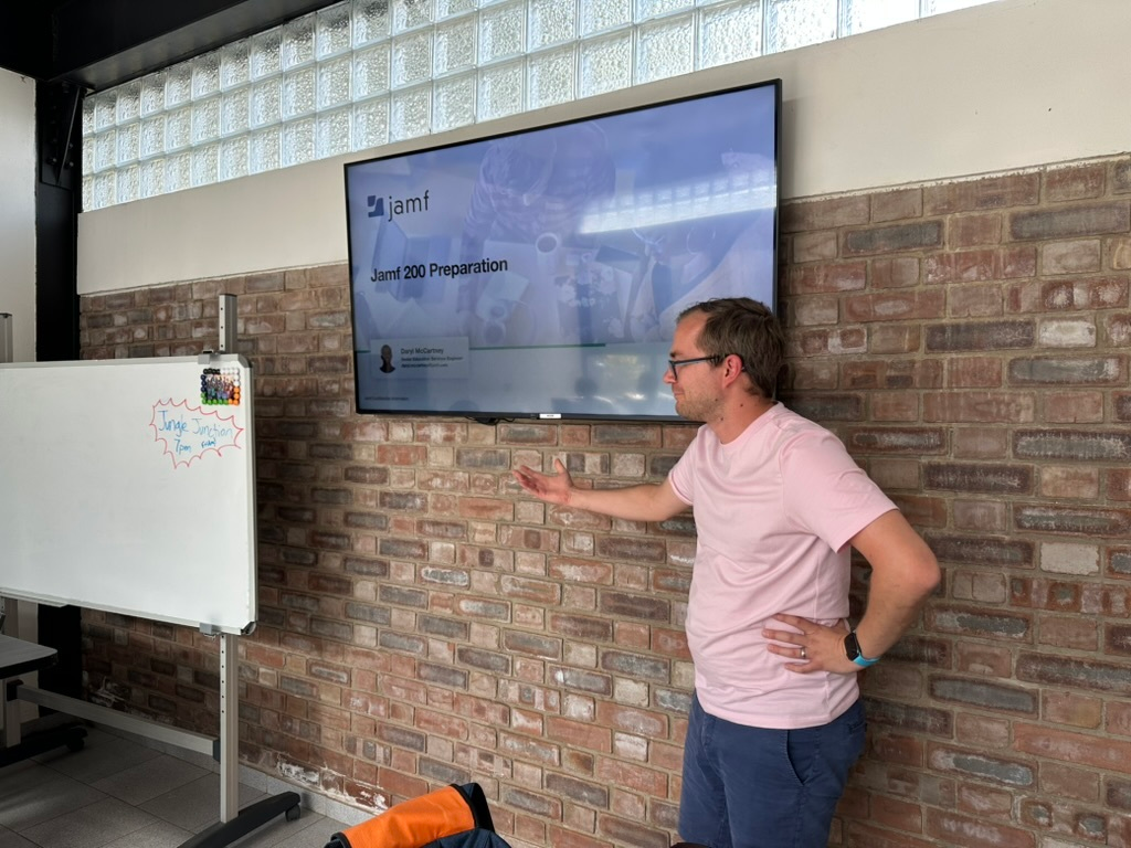 Industry professional delivering instruction at MCRI